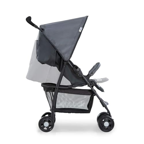 hauck Buggy Sport, Ultra Leicht - nur 5,9 kg, für Kinder bis 15 kg, (Charcoal/Stone)