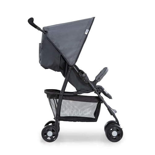 hauck Buggy Sport, Ultra Leicht - nur 5,9 kg, für Kinder bis 15 kg, (Charcoal/Stone)