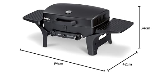 Enders® Gasgrill URBAN, Tischgrill, Grillen-, Kochen- und Backen Funktion