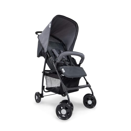 hauck Buggy Sport, Ultra Leicht - nur 5,9 kg, für Kinder bis 15 kg, (Charcoal/Stone)