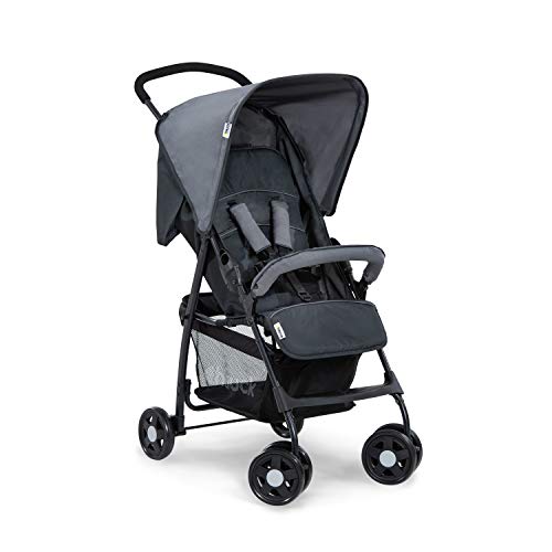 hauck Buggy Sport, Ultra Leicht - nur 5,9 kg, für Kinder bis 15 kg, (Charcoal/Stone)