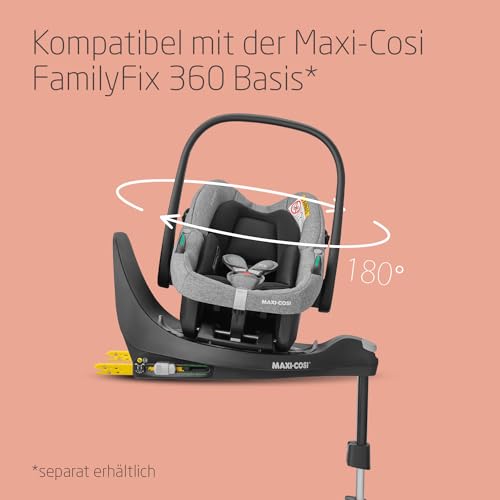 Maxi-Cosi Zelia S Trio Kinderwagen 3 in 1 Komplettset, 0-4 Jahre, bis 22 kg, Grau