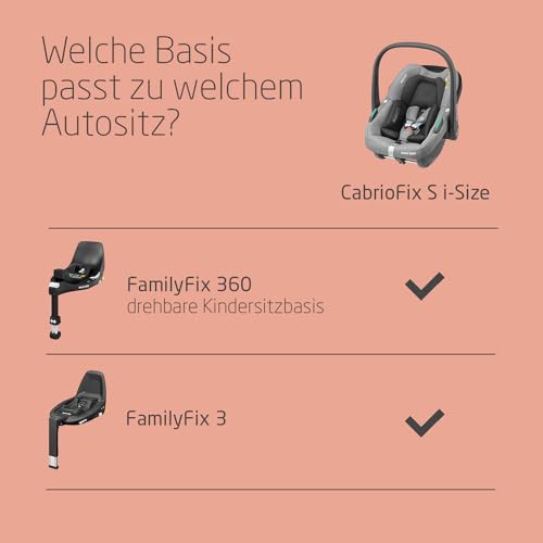 Maxi-Cosi Zelia S Trio Kinderwagen 3 in 1 Komplettset, 0-4 Jahre, bis 22 kg, Grau