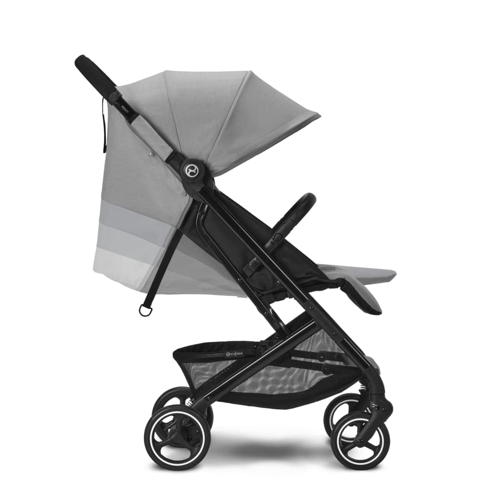 Cybex Gold Kinderwagen Beezy mit One-Pull Harness, Lava Grey