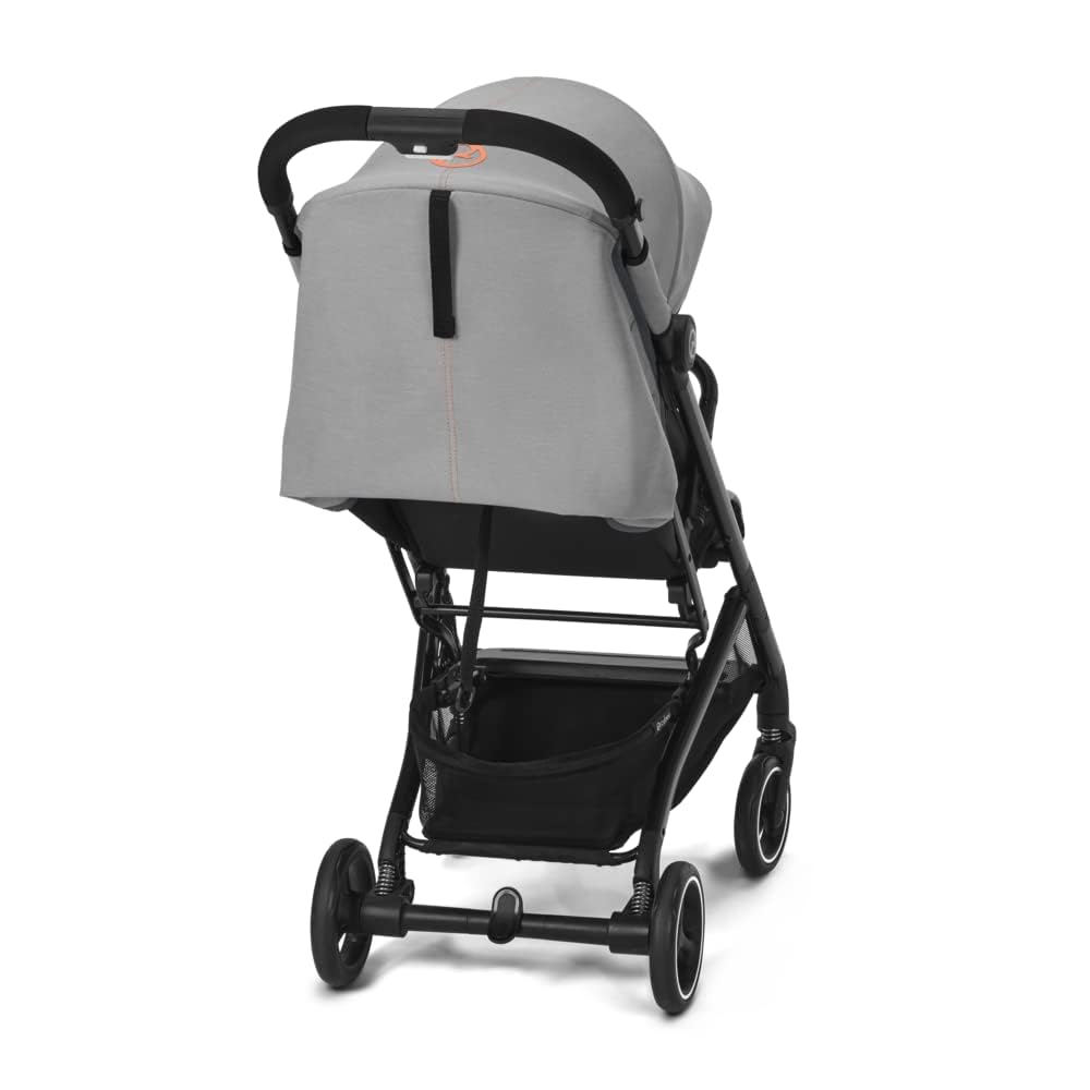 Cybex Gold Kinderwagen Beezy mit One-Pull Harness, Lava Grey