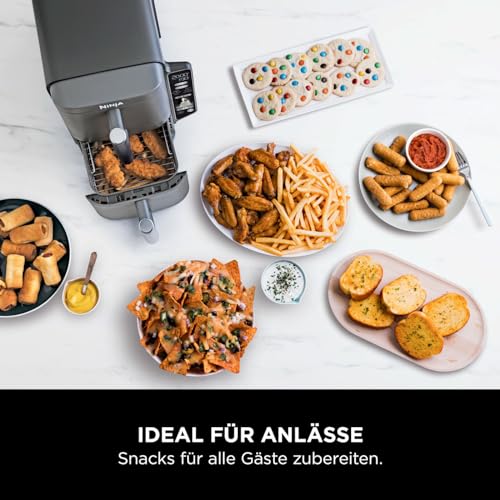 Ninja Double Stack XL Air Fryer Heißluftfritteuse, 9,5L Airfryer