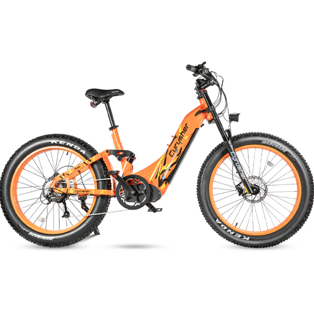 Cyrusher TraxAll Terrain Elektrofahrrad | 52V 20Ah | Drehmoment-Sensor