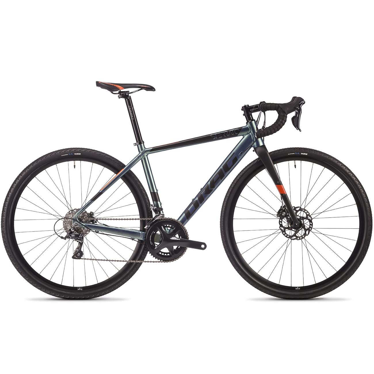 Airtracks 28 Zoll Herren Gravel Bike STERRATO 5.0 Fahrrad mit 2 x 9 Gang Shimano SORA RD-R3000 - 55cm