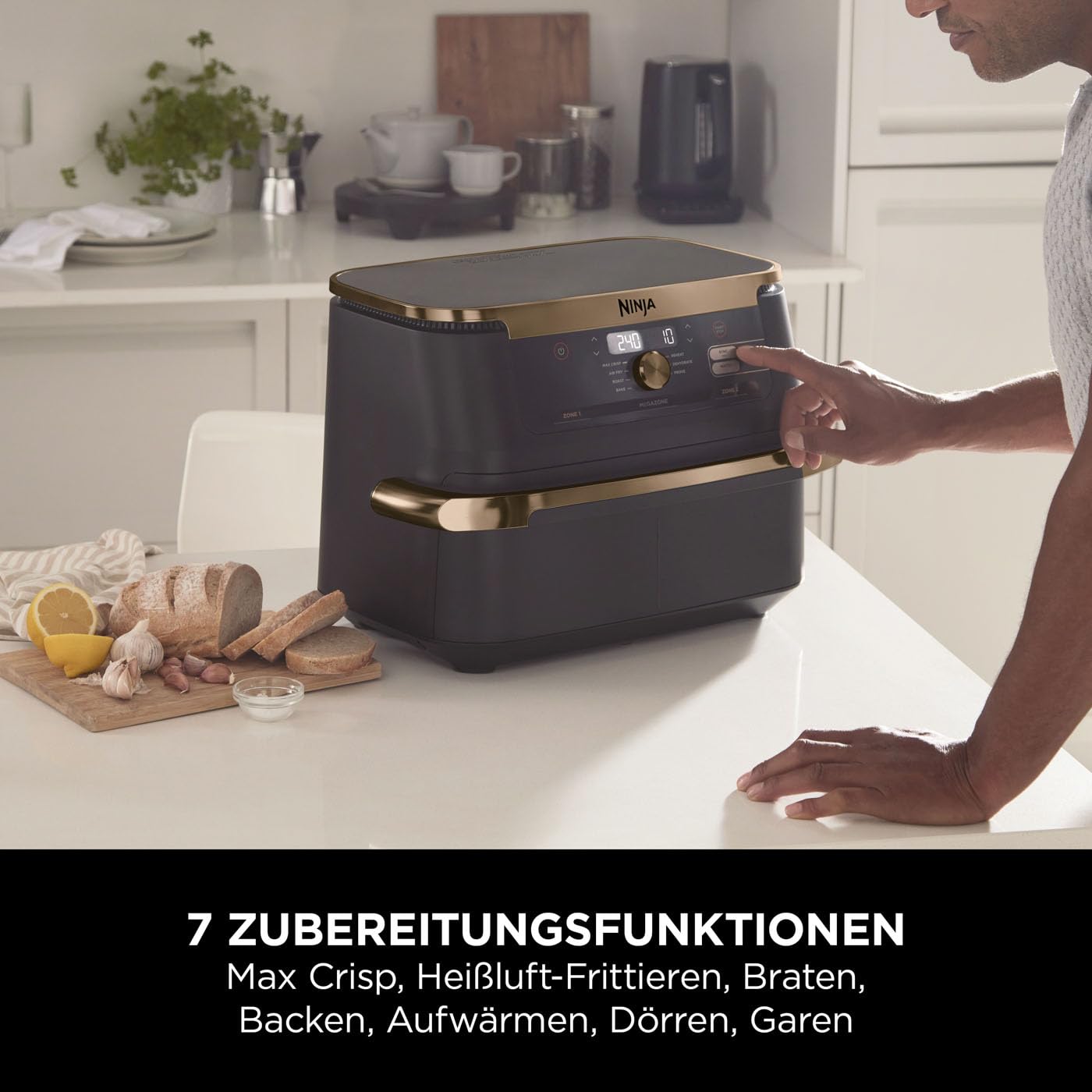 Ninja Foodi FlexDrawer Dual Zone Heißluftfritteuse