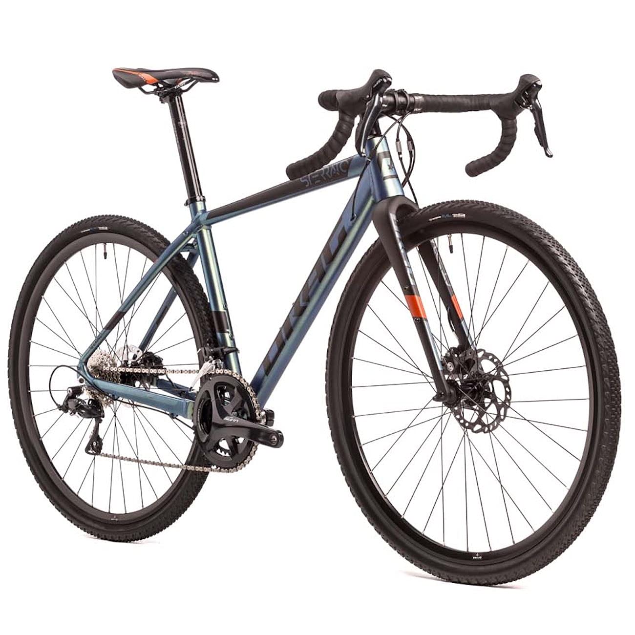 Airtracks 28 Zoll Herren Gravel Bike STERRATO 5.0 Fahrrad mit 2 x 9 Gang Shimano SORA RD-R3000 - 55cm