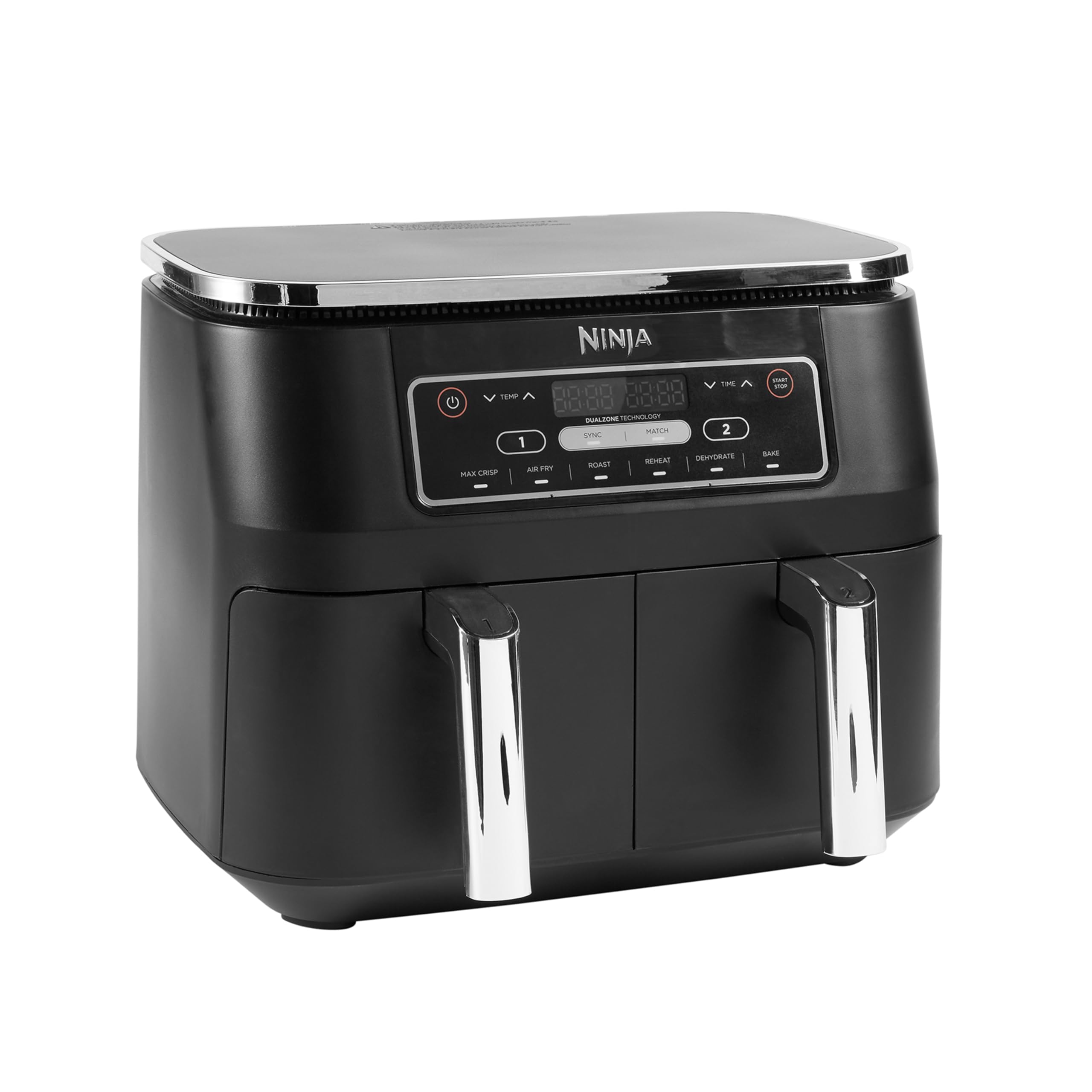 Ninja Foodi Dual Zone Digitale Heißluftfritteuse, 7,6L Airfryer