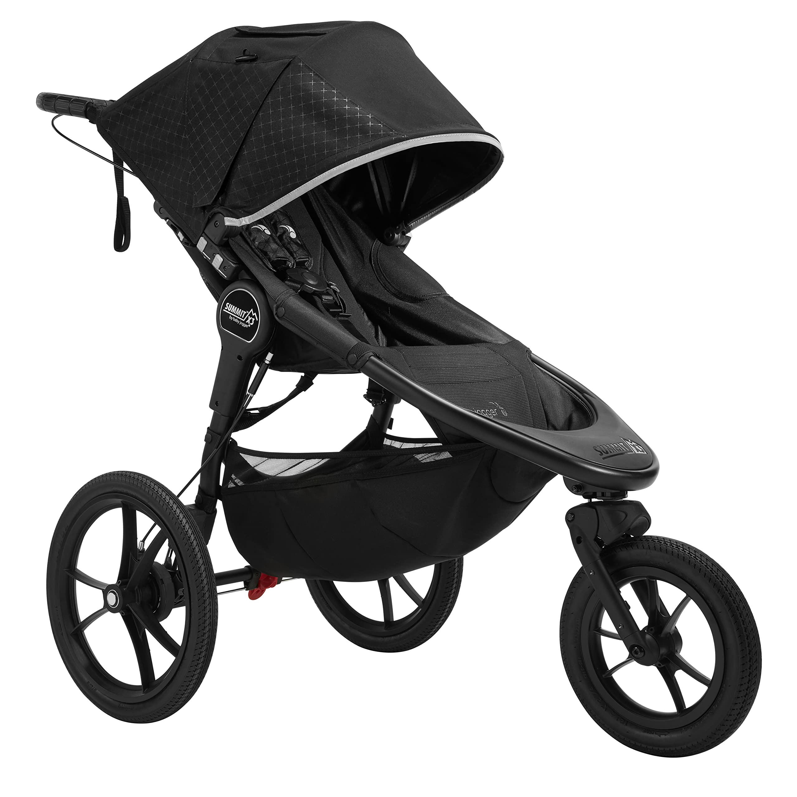 Baby Jogger Summit X3 Kinderwagen zum Joggen |Black