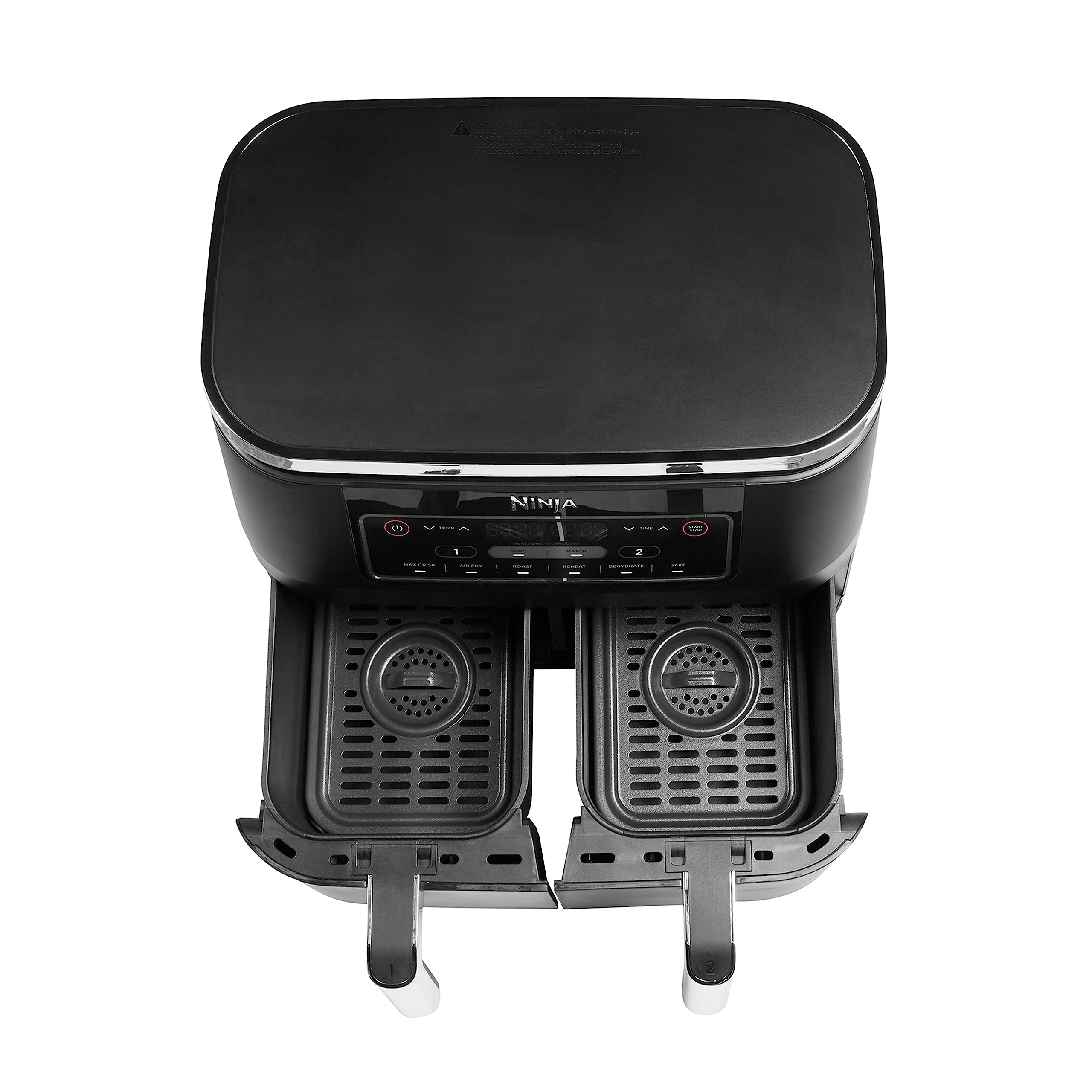 Ninja Foodi Dual Zone Digitale Heißluftfritteuse, 7,6L Airfryer